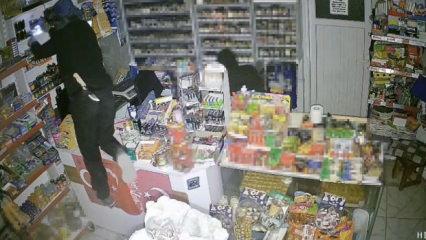 &Ccedil;alıntı ara&ccedil;la market soygunu: 114 kaydı vardı yine uslanmadı