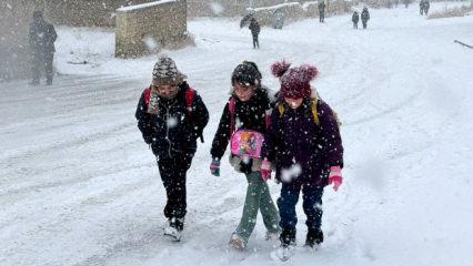 Son dakika: Bir ilimizde okullar 1 g&uuml;n tatil edildi