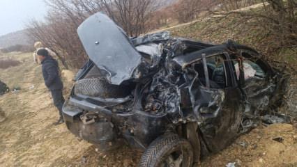 Mardin'de feci kaza: 2'si &ccedil;ocuk 5 kişi yaralandı!