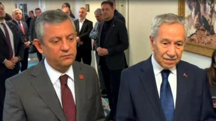 &Ouml;zg&uuml;r &Ouml;zel'den B&uuml;lent Arın&ccedil;'a ziyaret