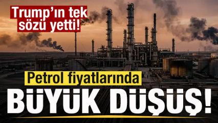 Petrolde son dakika gelişmesi! Fiyatlarda b&uuml;y&uuml;k d&uuml;ş&uuml;ş! 