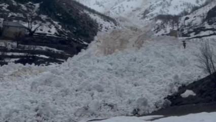 &Ccedil;ığ paniği: K&ouml;y halkı faciadan d&ouml;nd&uuml;