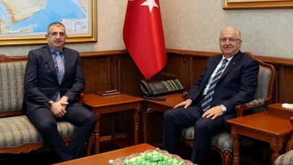 Bakan G&uuml;ler, BAYKAR Genel M&uuml;d&uuml;r&uuml; Bayraktar ile g&ouml;r&uuml;şt&uuml;