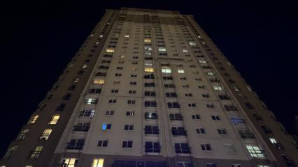 İstanbul'da feci &ouml;l&uuml;m: 35 katlı binadan d&uuml;şerek can verdi!