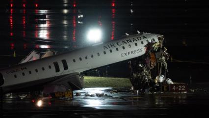 ABD'deki feci kaza anı ortaya &ccedil;ıktı: Pilot ve yardımcısı hayatını kaybetti