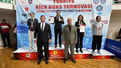 Bağcılar Belediyesi personeli, Kick Boks&rsquo;ta T&uuml;rkiye şampiyonu oldu