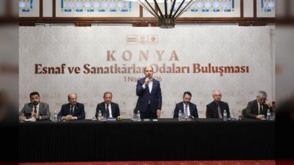 Başkan Altay, KONESOB'da esnaf başkanlarıyla bir araya geldi