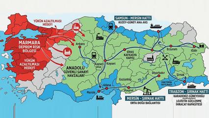 Deprem riski! Sanayi Anadolu'ya taşınıyor! 4 yeni rota belirlendi