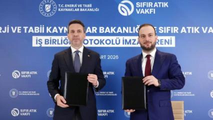 Enerji ve Tabii Kaynaklar Bakanlığı ile Sıfır Atık Vakfı arasında işbirliği