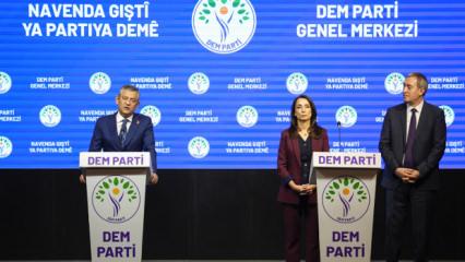 CHP Genel Başkanı &Ouml;zg&uuml;r &Ouml;zel, DEM Parti'yi ziyaret etti