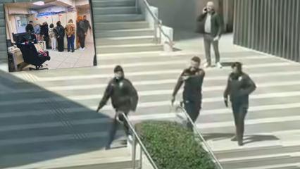 Levent'teki &ccedil;atışmada polisle alay edenlere servis&ccedil;ilerden insanlık dersi: 1 tutuklama