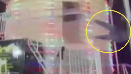 Lunaparktaki feci &ouml;l&uuml;m kamerada: Eğlence kabusa d&ouml;nd&uuml;, iki kişi g&ouml;zaltında