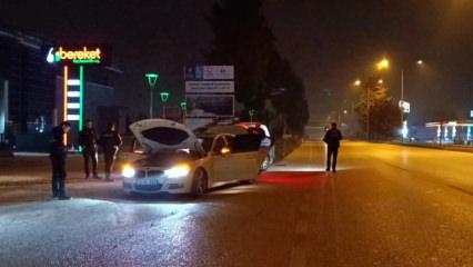 Bursa'da kanlı takip! Aracıyla &ouml;n&uuml;ne keserek tabancayla vurdu