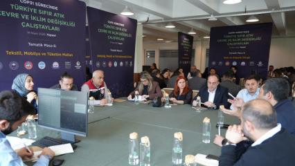 Kayseri'de Sıfır Atık vizyonu, 15 tematik masada &ccedil;ok paydaşlı yaklaşımla şekillendi