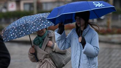 T&uuml;rkiye'ye hafta sonu uyarısı: Kuvvetli yağış ve fırtına vuracak! Bug&uuml;n başlıyor...