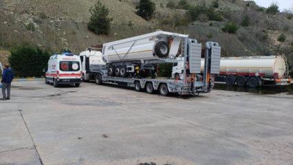 Akaryakıt istasyonunda ş&uuml;pheli &ouml;l&uuml;m! Tırda bulundu