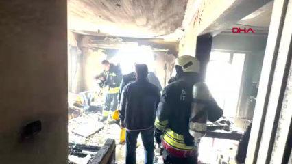 Samsun&rsquo;da korkutan yangın! Ev kullanılamaz hale geldi, 1 ağır yaralı!