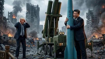 Zamanlaması manidar! &Ccedil;in'den ABD'ye g&ouml;zdağı: Tek vuruşla dev gemileri batırıyor!