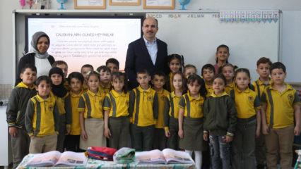 Başkan Altay mezun olduğu Sel&ccedil;uk İlkokulu'nda &ouml;ğrencilerle buluştu