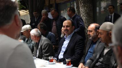 Başkan Altay, Saray&ouml;n&uuml;'nde vatandaşlarla bir araya geldi