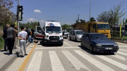 Ankara'da 3 ara&ccedil;lık zincirleme kaza!
