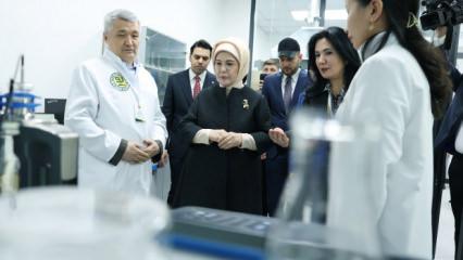 Emine Erdoğan&rsquo;dan Kazakistan&rsquo;da &ldquo;Sıfır Atık&rdquo; a&ccedil;ılışı