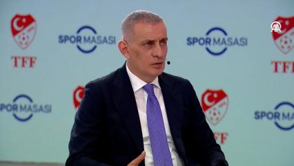 TFF Başkanı Hacıosmanoğlu "asgari &uuml;cretli futbolcu" var mı sorusunu cevaplandırdı!