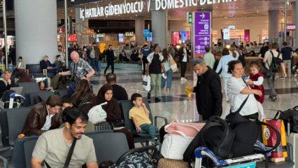 Sabiha G&ouml;k&ccedil;en ve İstanbul Havalimanı'nda bayram bereketi