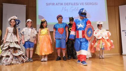 Bağcıların &ccedil;ocuklarından &ldquo;Sıfır Atık&rdquo; g&ouml;sterisi