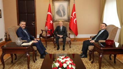 G&uuml;rlek ile &Ccedil;ift&ccedil;i'den Bah&ccedil;eli'ye ziyaret