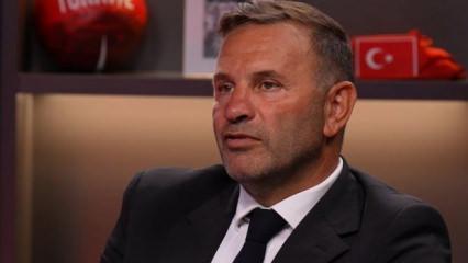 Galatasaray'ın transfer g&uuml;ndeminde olan yıldıza Okan Buruk &ouml;vg&uuml;ler yağdırdı!