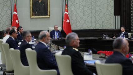 MGK, Erdoğan başkanlığında toplandı!