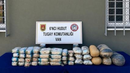 MSB: Van hudut hattında 44 kilo uyuşturucu ele ge&ccedil;irildi