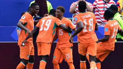 Cura&ccedil;ao'yu eleyen Fildişi Sahili son 32'de