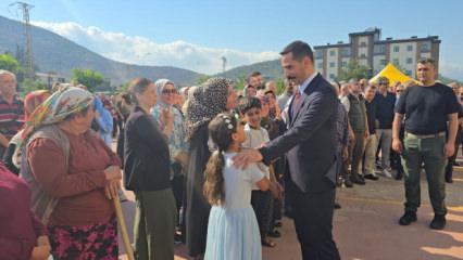G&ouml;rev yeri değişen İslahiye Kaymakamı Mehmet Soylu'nun s&ouml;zleri duygulandırdı 