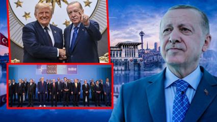 Erdoğan araya girdi, kriz &ccedil;&ouml;z&uuml;ld&uuml;: NATO Zirvesi'nde gerilim son anda engellenmiş