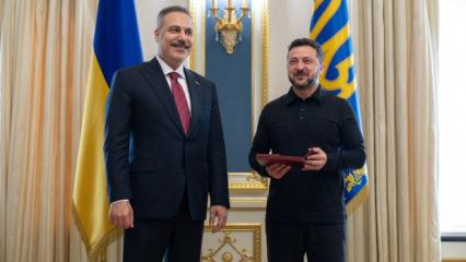  Zelenskiy, T&uuml;rkiye ve Bakan Fidan&rsquo;a teşekk&uuml;r etti