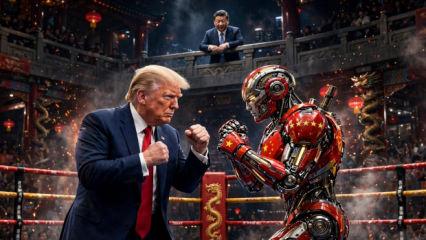ABD'den dev kilit: Trump &Ccedil;in'in robot ordusuna savaş a&ccedil;tı! Resmen başladı...