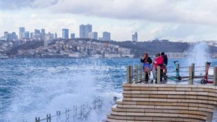 Hafta sonu i&ccedil;in poyraz uyarısı! İstanbul dahil 11 ilde sarı kod verildi