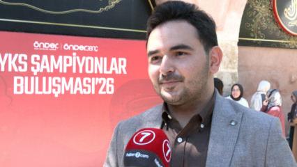 İmam hatipli YKS şampiyonları &Ouml;nder'de buluştu