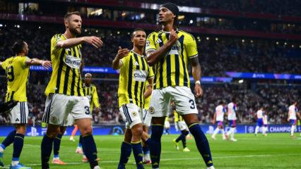 18 yıllık hasret bitti! Fenerbah&ccedil;e, UEFA Şampiyonlar Ligi'nde