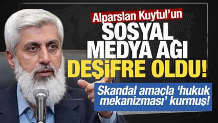 Kuytul'un sosyal medya ağı deşifre oldu: Hukuk mekanizması kurmuş!