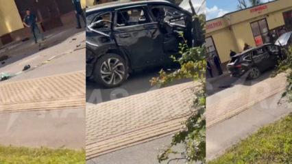 Rusya'da bir ara&ccedil;ta patlama! Askeri suikast iddiası