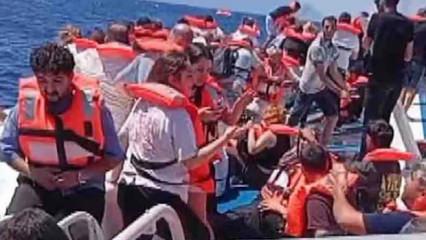 Girne'deki gemi faciasında kahreden detay