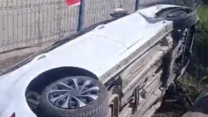 Osmaniye&rsquo;de feci kaza: Otomobillerden biri kanala d&uuml;şt&uuml;