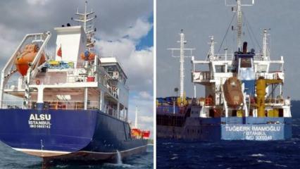 Marmara'da iki T&uuml;rk gemisi &ccedil;arpıştı! Bir gemi battı, endişeli bekleyiş
