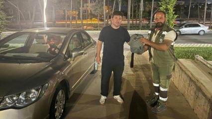 Kocaeli'de d&uuml;r&uuml;stl&uuml;k hik&acirc;yesi! Kaybettiği 6 bilezik ona geri d&ouml;nd&uuml;