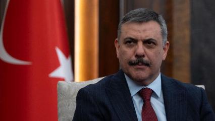 Bakan &Ccedil;ift&ccedil;i'den kısmen &ccedil;&ouml;ken binada hayatını kaybedenler i&ccedil;in taziye mesajı