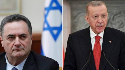 İsrailli bakan Katz'dan Erdoğan&rsquo;a k&uuml;stah s&ouml;zler! T&uuml;rkiye'den peş peşe tepki geldi