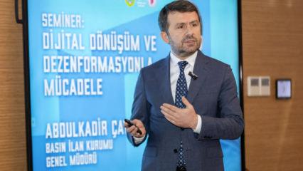 Abdulkadir &Ccedil;ay: Yapay zeka ve algı operasyonlarına karşı gazetecilik pusula olmalı
